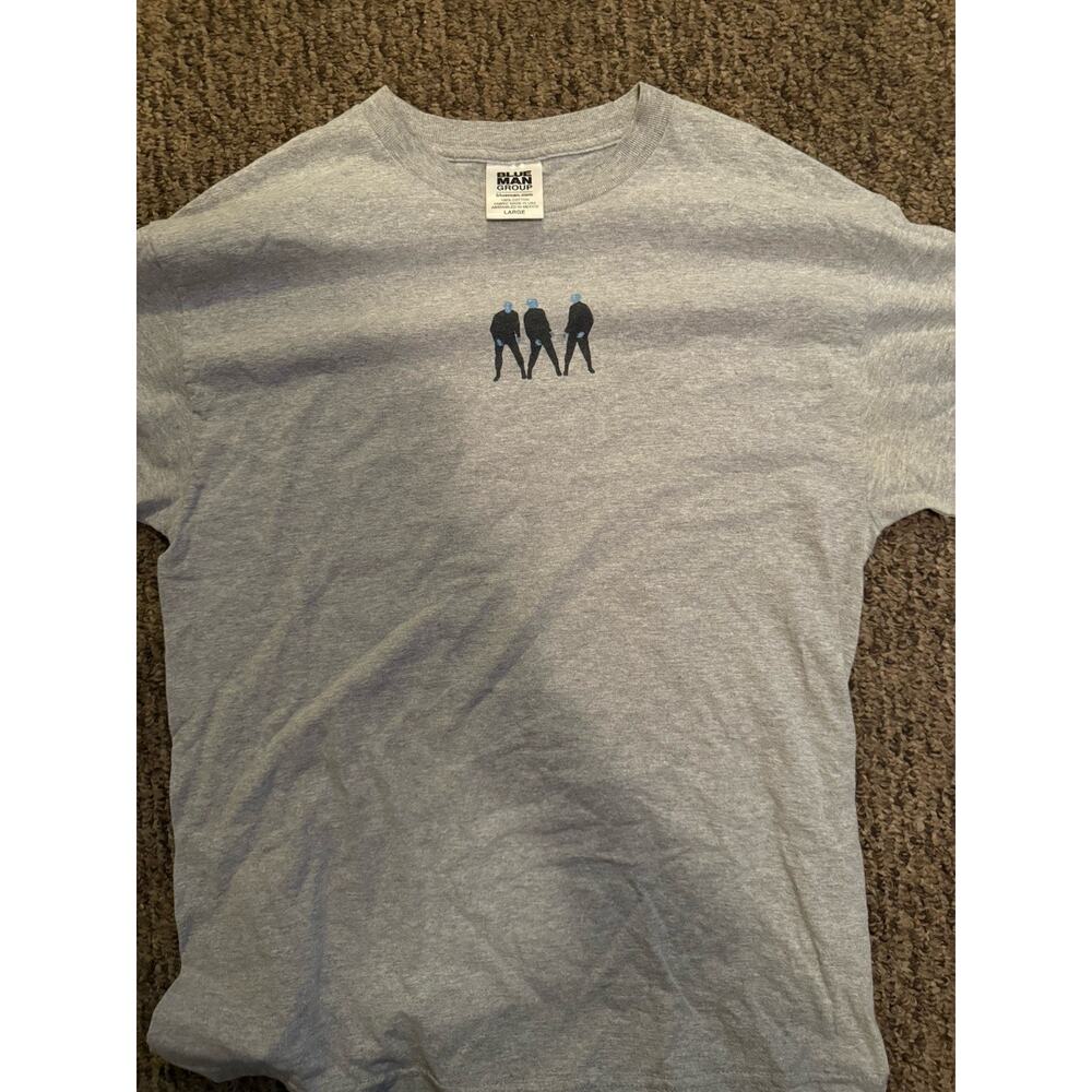 Vintage Blue Man Group T Shirt Size Large